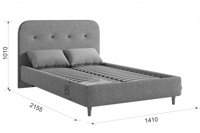 Кровать с основанием Лео 120х200 см