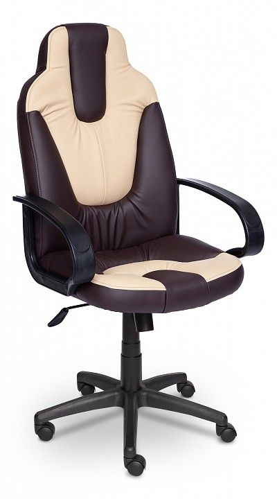 Кресло компьютерное Neo 1 коричневый/бежевый