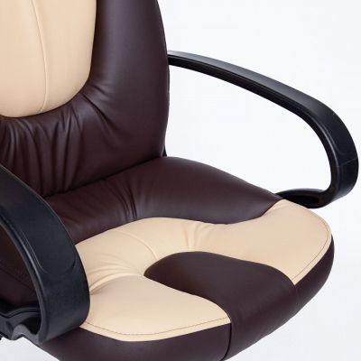 Кресло компьютерное Neo 1 коричневый/бежевый