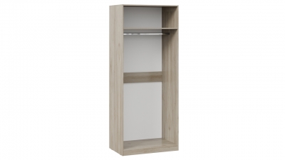 Шкаф для одежды с 2 дверями со стеклом «Глосс»